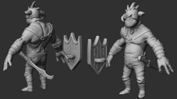 Orc-1 high poly